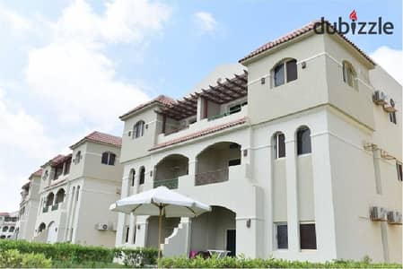Chalet for Sale in Lasirena North Coast 135 m | First Row on the Sea & Swimming Pool | 3 Bedrooms & 2 Bathrooms | Fully Furnished with Appliances |