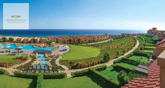 شاليه  لقطه 3 غرف متشطب في تلال العين السخنه شايف البحر بنظام سداد علي 10 سنين  شورز  بخصم كاش 40%