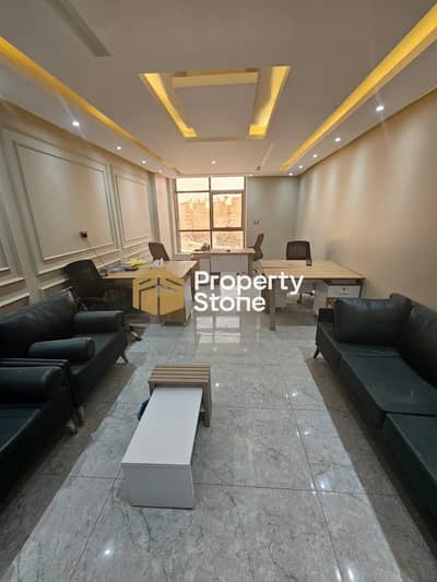 Administrative Office for Rent / in Zahraa El Maadi / Fully Finished with Air Conditioning / Ready for Immediate Occupancy / Complete Legal Documents / Commercial License
