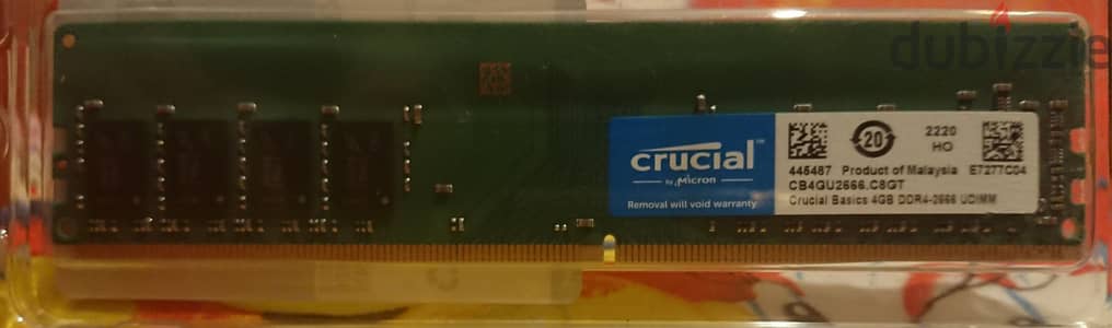 رام 4جيجا ddr4 جديده