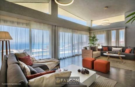 بنتهاوس بخصم 40% Full sea view متشطبه بالكامل  للبيع في العين السخنه المونت جلاله ilmonte galala  ain al sokhna بجوار بورتو السخنه وبالقرب من lavista