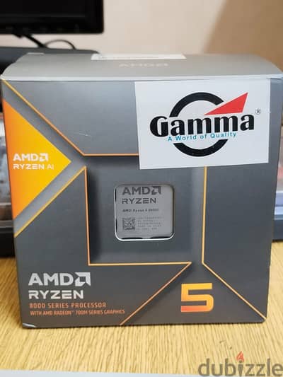 Ryzen 5 8600G + IGPU Radeon 760M + Amd Stock Cooler