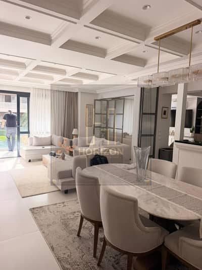Semi furnished Apartment 164m sale Compound La vista El Patio Oro New Cairo
