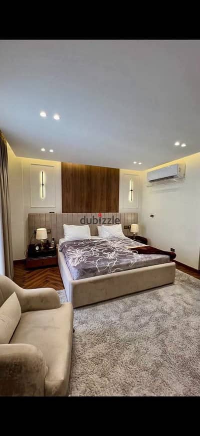 Al-Rihab for sale, apartment 155m furnished and equipped, third floor with elevator next to the food court