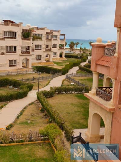 شاليه 120 متر لوكيشن مميز جاهزه للانتقال متشطبه في  lazorde bay