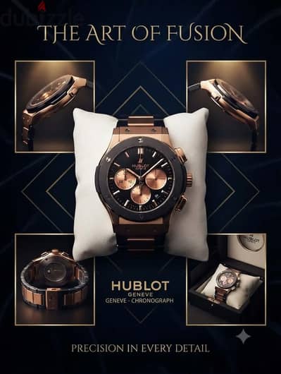 Hublot Classic Chronograph — الأناقة العصرية والأناقة المبتكرة