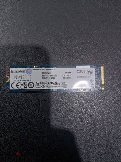 ​هارد كينجستون  ٢٥٠ جيجا |  Kingston NV1 250GB
