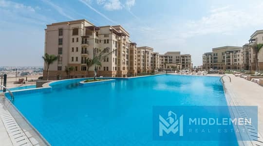 شقة تشطيب كامل مفروشة بالكامل 133م لوكيشن مميز استلام فوري في اب تاون كايرو المقطم Up Town Cairo Almokattam