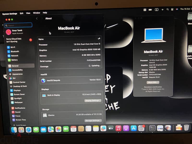 Macbook Air 2017 6