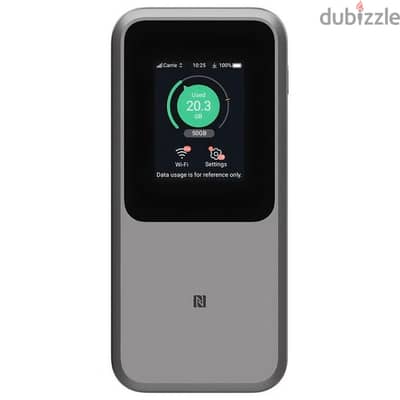 للبيع راوتر ZTE 5G Mobile Wi-Fi – بطارية 10000mAh**