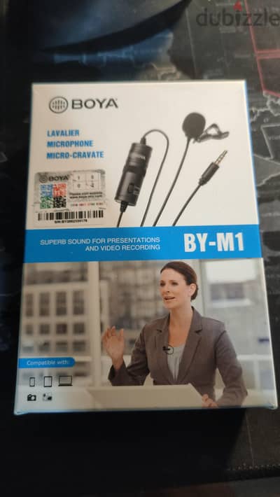 مايك بويا ام وان - Boya BY-M1 mic
