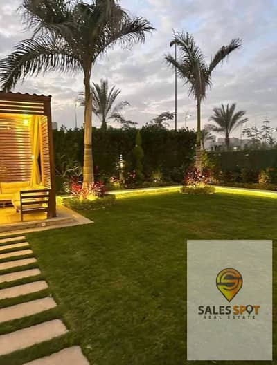 Apartment with a garden for sale in the New Capital—ready to move—at the Midtown Condo compound, with a 54% discount and an installment