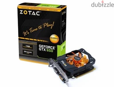 Nvidia GeForce GTX 650 GPU (Zotac Edition)