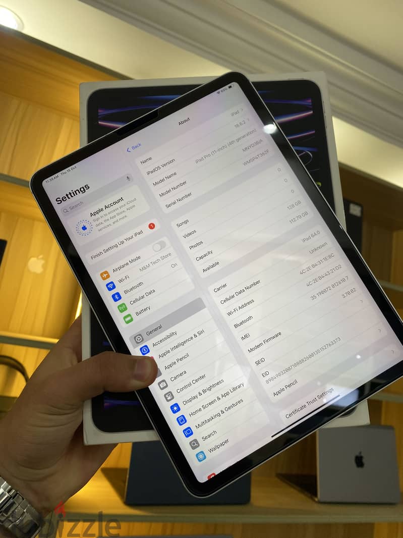 iPad Pro M2 11 inch 128 WiFi - cellular 2