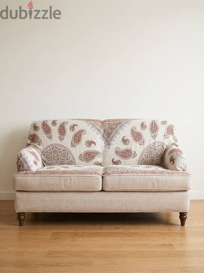 2 Sofas Set - Upholstery and Cushions Included
