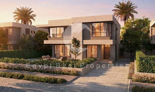 Near Delivery Fully Finished Villa with High End Finishing, Premium Living and panoramic views overlooking beautiful wide greenery.
