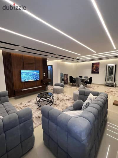 Furnished apartment for daily rent, featuring high-end, hotel-style furnishings in Nasr City.