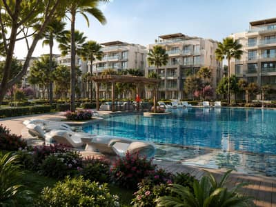 3 rooms and 3 bathrooms with a down payment of 605 thousand and 8 years installment for an apartment 168m in JAZAL Sheikh Zayed