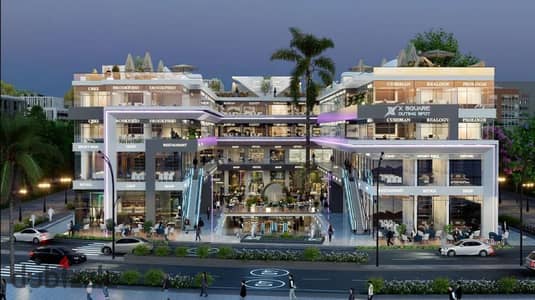 Administrative office 58 meters fully finished for sale in X Square Mall in the gathering with the best investment return