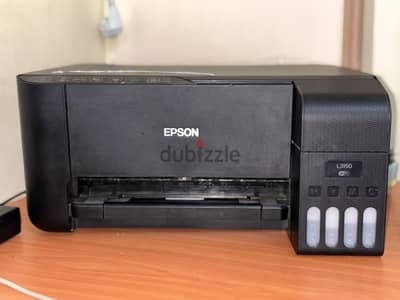 طابعة إبسون Epson L3150 مستعملة بحالة ممتازة (واي فاي وتانك حبر)