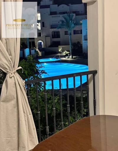 Furnished Chalet with Direct Pool View in Marassi