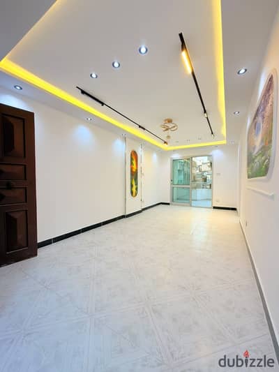 Apartment in Al-Ajami, Al-Nakheel Beach, third building from the sea, full sea view, luxury and distinguished finishing, next to the main road and all services registered and complete. Apartment in Al-Ajami, Al-Nakheel Beach, third building from the sea, full sea view, luxury and distinguished finishing, next to the main road and all services registered and complete.
