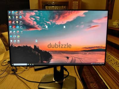 dell 27 inch  framless QHD 2k resoultion ultra sharp