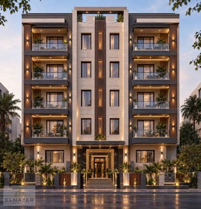 Apartment for rent in Mokattam Al-Hodda Al-Ulya on Bank Al-Ahli Street in the fountain in the finest neighborhoods of Al-Hodda Al-Ulya