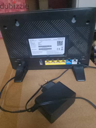 راوتر WE زايكسل VDSL (ZyXEL) بحالة ممتازة - يدعم أقصى سرعة إنترنت