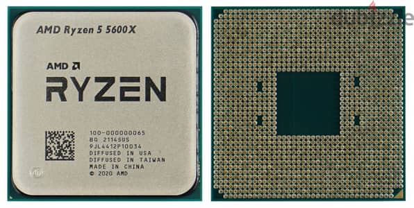 بروسيسور ryzen 5 5600x بالكولر RGB