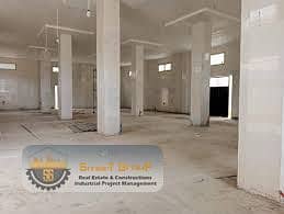 Factory for Rent in 10th of Ramadan City – 6th Million Industrial Zone | 5,000 SQM | 1 MW Power