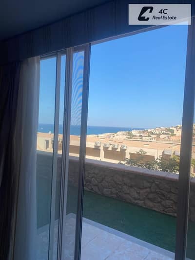 own now chalet ready to move - with instalment-fullfurnished-best price in market- for sale in al mont galala ain sokhna