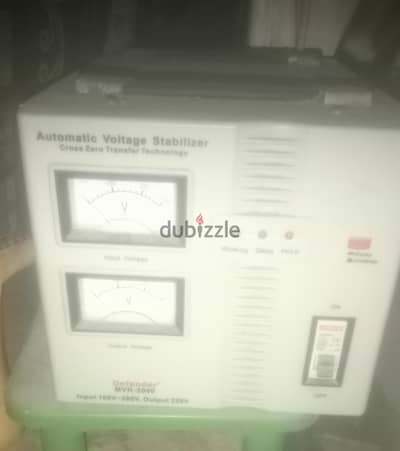 استبليزر منظم جهد  Defender 5000 بحالة ممتازة
