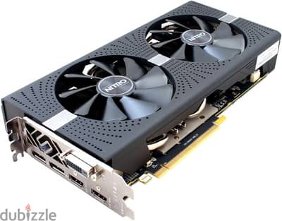 كارت شاشة سافير نيترو بلس 8 جيجا Sapphire RX 580 Nitro+