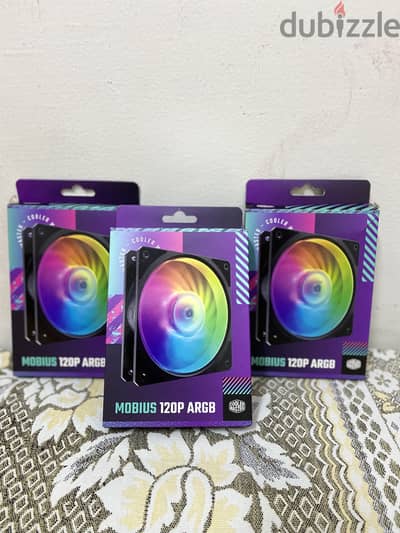 Cooler-Master MOBIUS 120P ARGB Fans