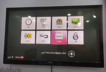 للبيع شاشة LG بلازما 42 بوصة، حالة ممتازة