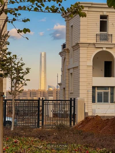 شقه VIP سعر تنافسي تشطيب+AC داخل Elite Zone العاصمه الاداريه و استلم فوري في كمبوند جاردن سيتي | Garden City - New Capital امام النهر الاخضر و المقصد
