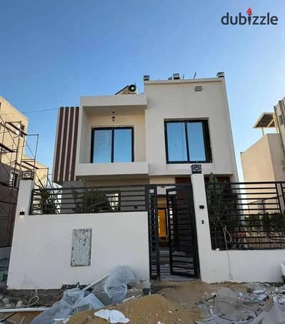 توين هاوس للبيع 260م في كمبوند بارك فالي نايل Park Valley Nile الشيخ زايد بالتقسيط على 14 سنه في الحزام الاخضر