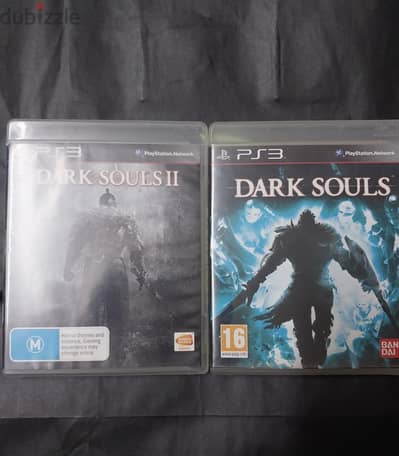 dark souls 1 & 2 in perfect condition no scratches
