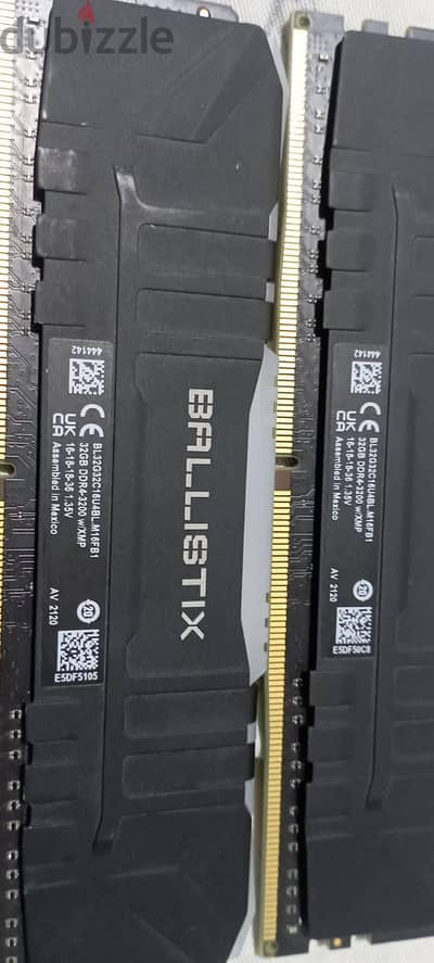 BALLISTIX Ram 64 gb ddr4