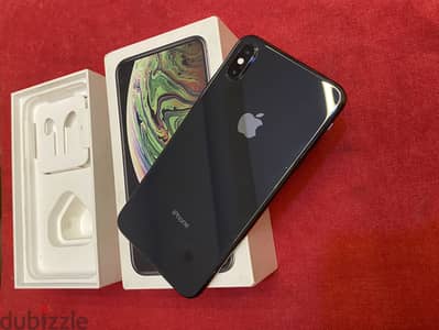 آبل - آيفون اكس اس ماكس 256 جيجا معاه علبه زيرو ضريبه