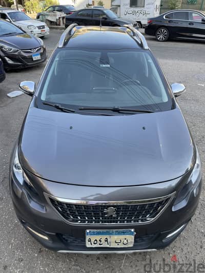 بيجو 2008 اعلى فئة 2019 فابيركة بالكامل خارج و داخل 1600cc