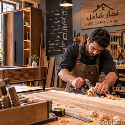 نجار شامل | دقة وجودة والتزام