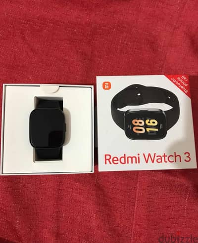 ساعة سمارت كالجديدة بالضبط بالعلبة والشاحن وكل حاجة / Redmi watch 3