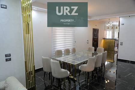 Pay 500,000 and the rest in installments over 12 years and own a 3-bedroom double-view apartment with blue views in the heart of the Golden Square