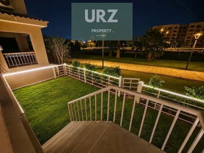 Ground floor apartment with 3 rooms garden, and private entrance in  New Cairo Strategic location on the Suez Road near Saada Creek Town