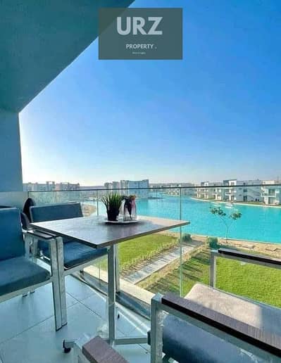 فرصتك الان تستثمر و تعيش Lifestyle مختلفه فى رمله !! أمتلك شاليه غرفتين صف أول على Crystal Lagoon بجوار مدن و بيت البحر  سي شور هايد بارك الماظه با