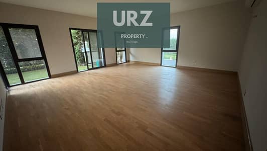 Ground floor apartment with 3 rooms garden and private entrance in  New Cairo Strategic location on the Suez Road near Saada Creek Town