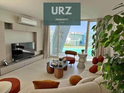 Sea-view chalet for sale in a prime North Coast location with flexible installment plans in Ras El Hekma  near Marseilia La Vista Koun June Sodic