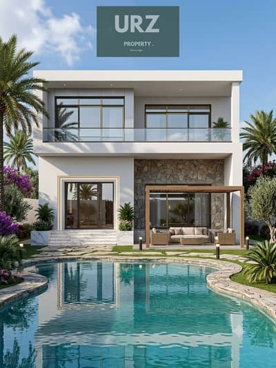 امام البحر امتلك فيلا Standalone بـ PRIVATE SWIMMING POOL في الساحل الشمالى بجوار ذا وتر واي و سیزن و لا فيستا باي ودقايق من دي باي و ساوث ميد و امواج